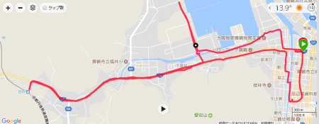 西舞鶴ランニングコース
